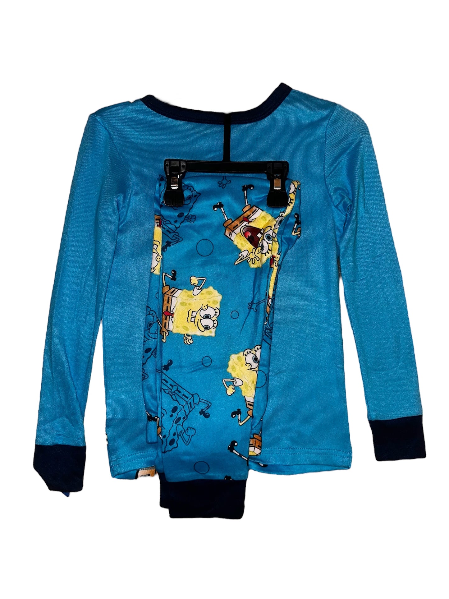 SpongeBob SquarePants Boys’ 2-Piece Pajama Set – Long Sleeve Top & Pants