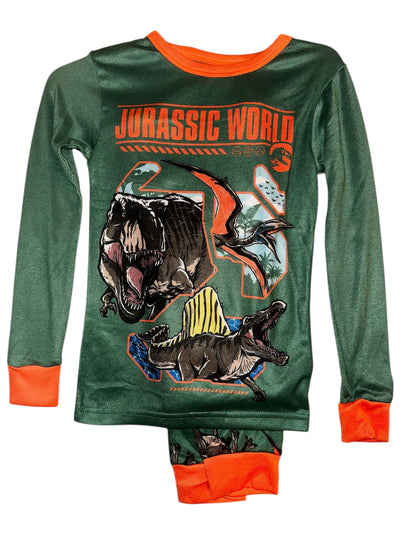 Jurassic World Boys’ Long Sleeve Pajama Set – Top & Pant
