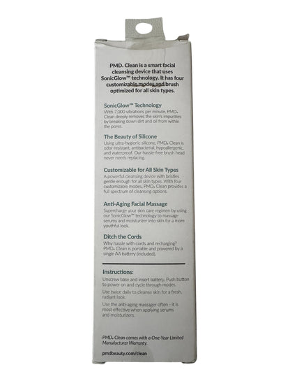 PMD Clean Smart Facial Cleansing Device, Navy