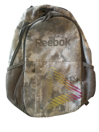 Reebok Ocean Backpack Sports Bag White Marble