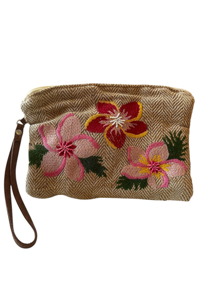 Time and Tru Embroidered Pouch