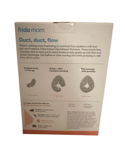 Frida Mom Instant Heat Breast Warmers – 4‑Pack