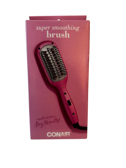Conair MiniPro Ceramic Hair Straightening Brush – Pink