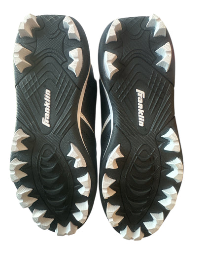 Franklin Sports Baseball Cleat – Youth Black Size 1