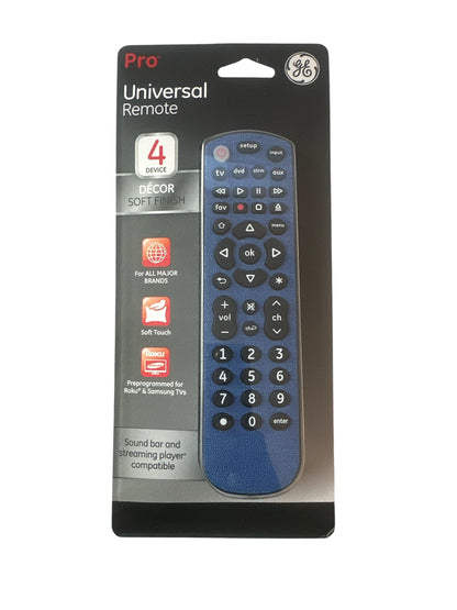 GE 4‑Device Universal Remote – Model 46577