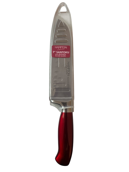 Hampton Forge Argentum Red Santoku Knife – Forged