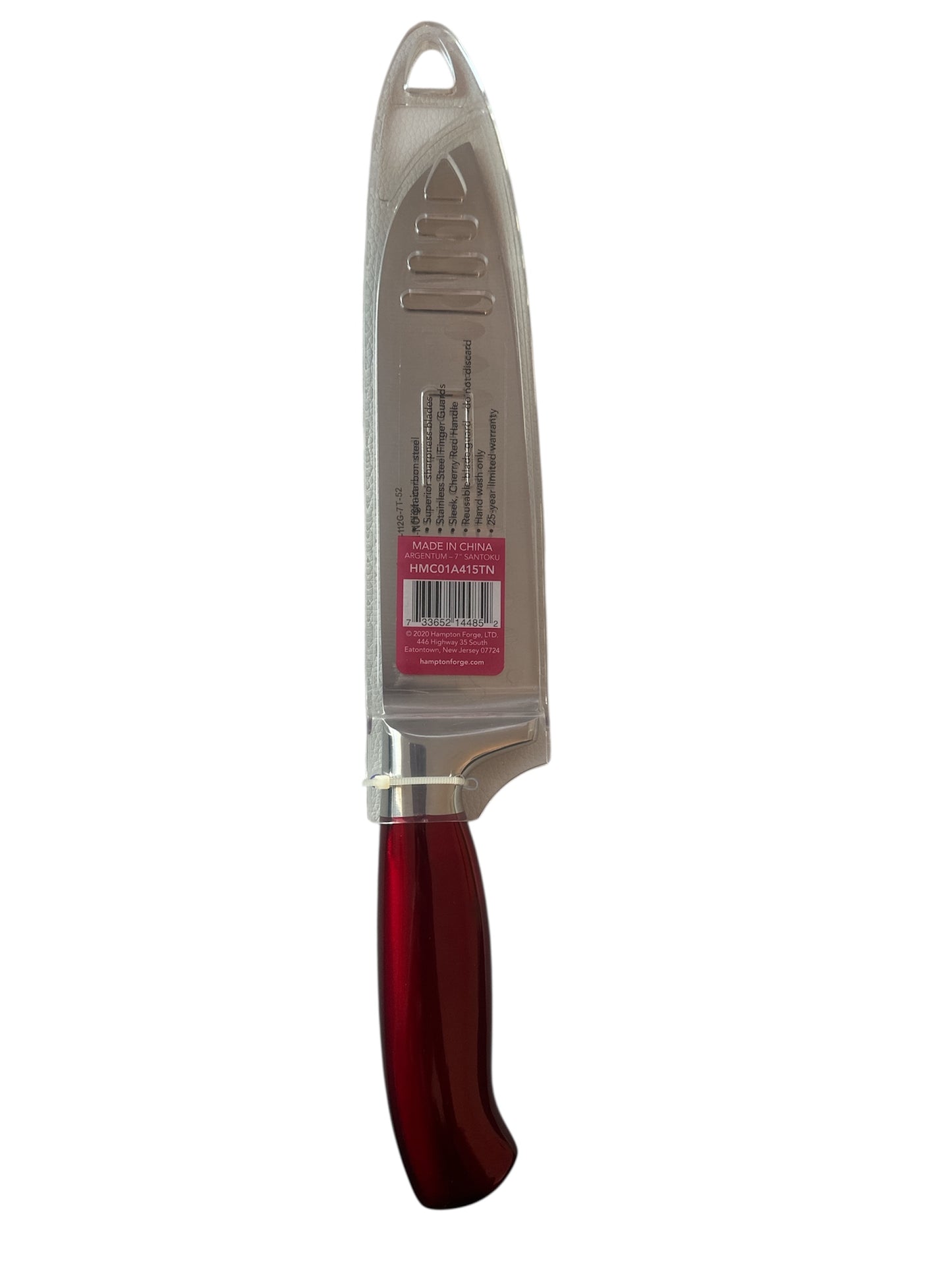 Hampton Forge Argentum Red Santoku Knife – Forged
