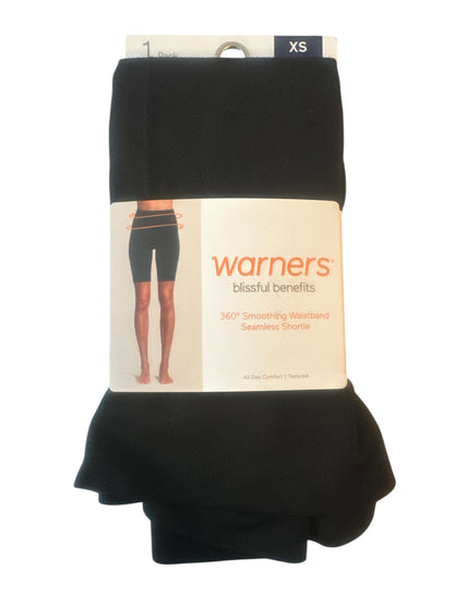 Warner’s Blissful Benefits Seamless Smoothing Shortie Biker Shorts – 1‑Pack