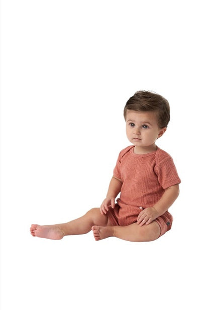Modern Moments by Gerber Neutral Organic Dumpling Romper