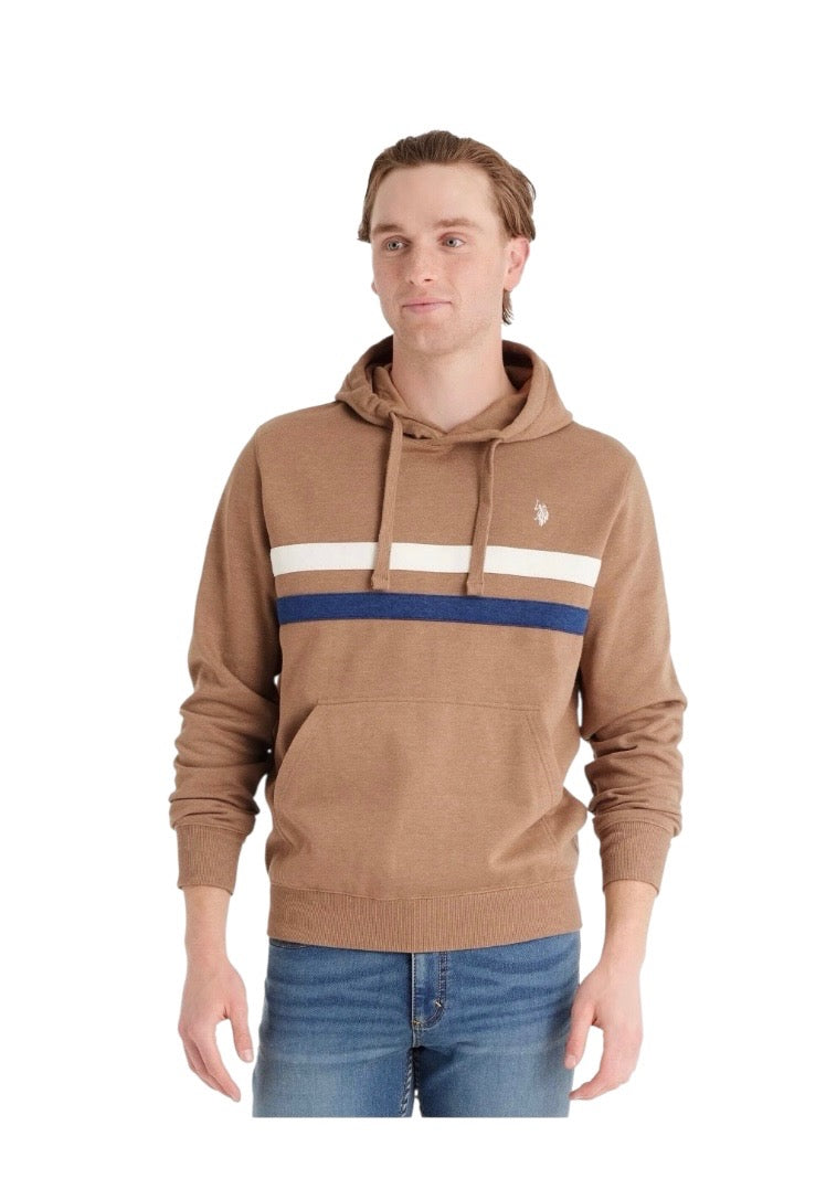 U.S. Polo Assn. Men’s Colorblock Popover Hoodie