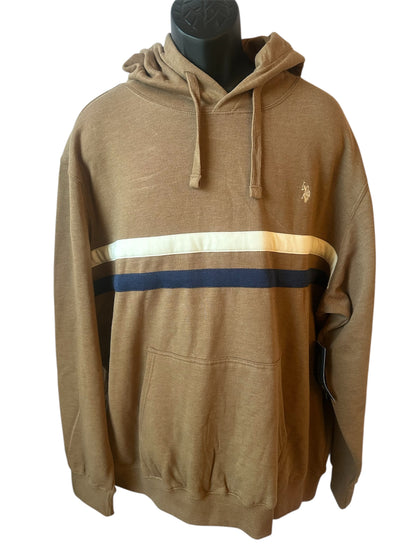 U.S. Polo Assn. Men’s Colorblock Popover Hoodie