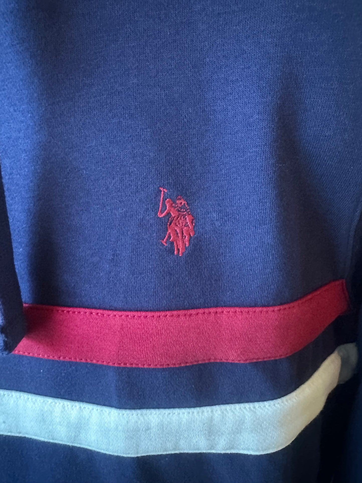 U.S. Polo Assn. Men’s Colorblock Popover Hoodie