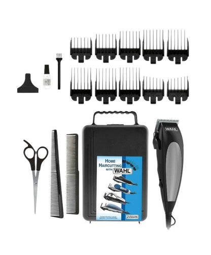 Wahl HomeCut Travel Size Hair Cutting Kit – 18‑Piece Set