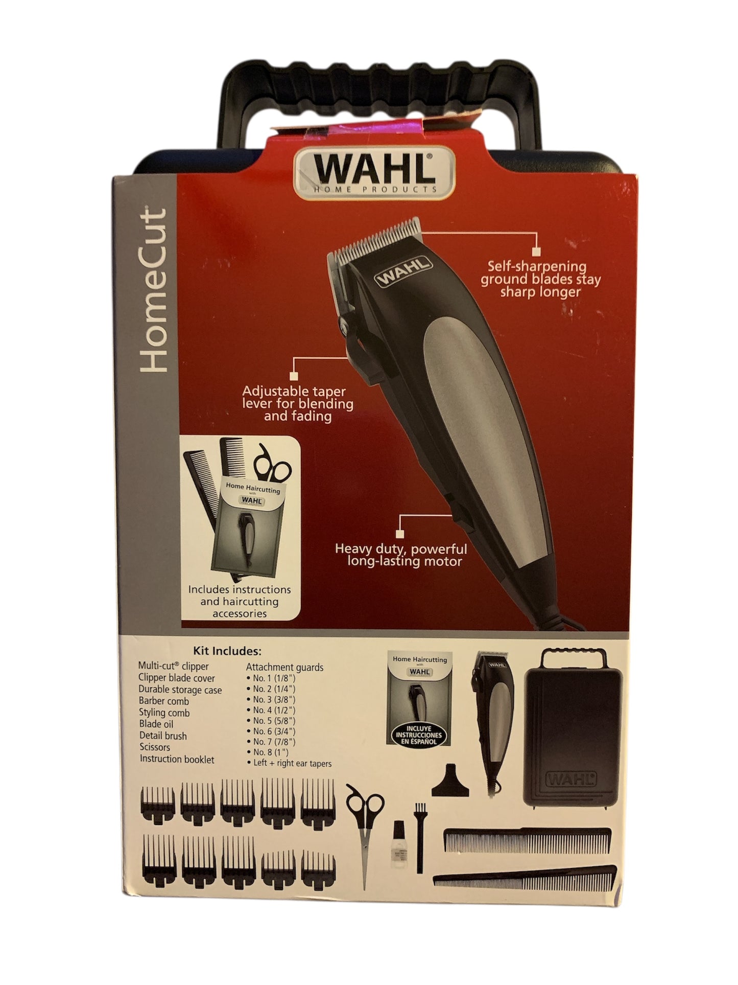 Wahl HomeCut Travel Size Hair Cutting Kit – 18‑Piece Set