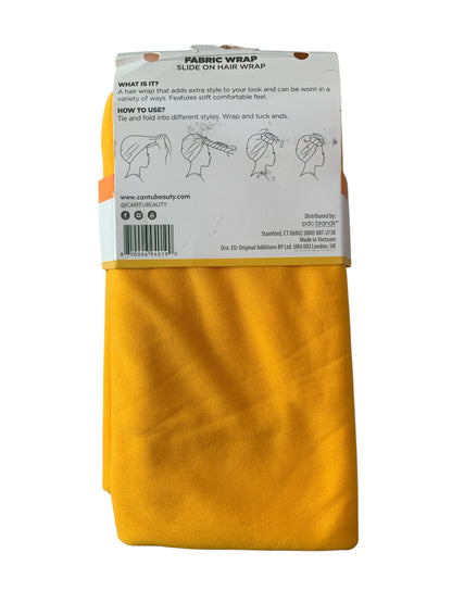 Cantu Fashion Fabric Headwrap – Yellow